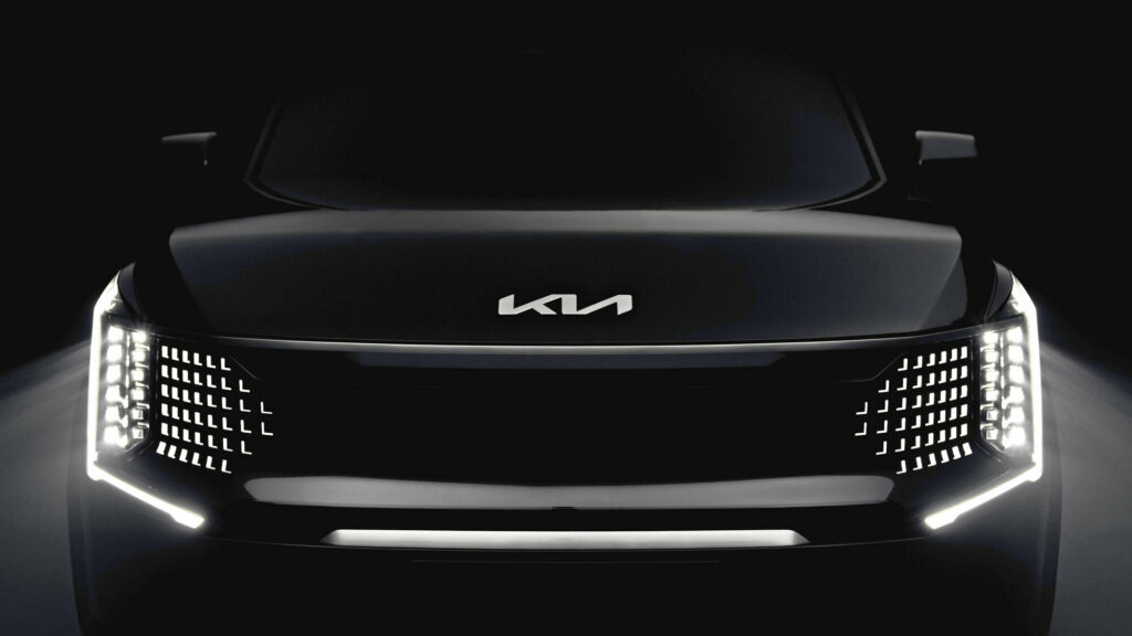  Kia Drops EV9 Video Teaser Showing Front And Silhouette Of Production Electric SUV