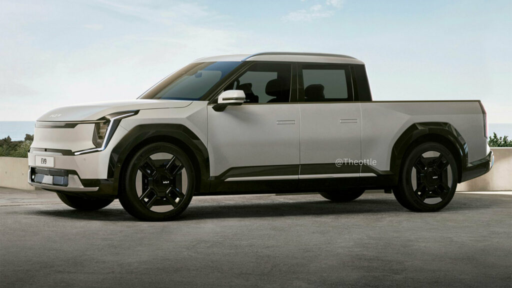  What If Kia Made A Pickup Version Of The Electric EV9?