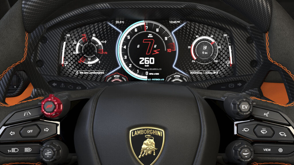  New Lamborghini LB744 V12 Flagship Features A ‘City’ Mode Limited To 178HP