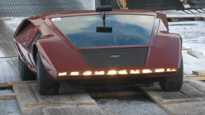 The 1970 Lancia Stratos HF Zero Still Looks Like A Futuristic