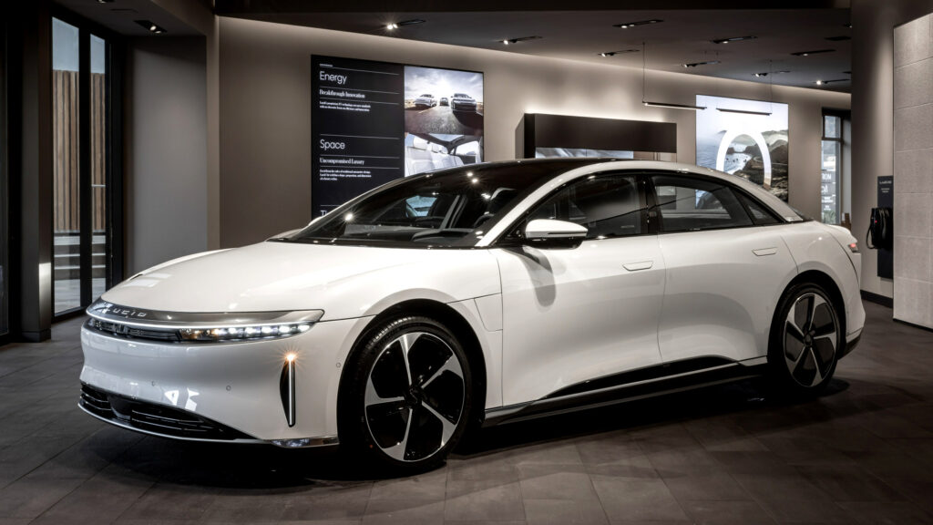  Lucid Air EVs Recalled Over Unexpected Shutdowns Due To Faulty Motors
