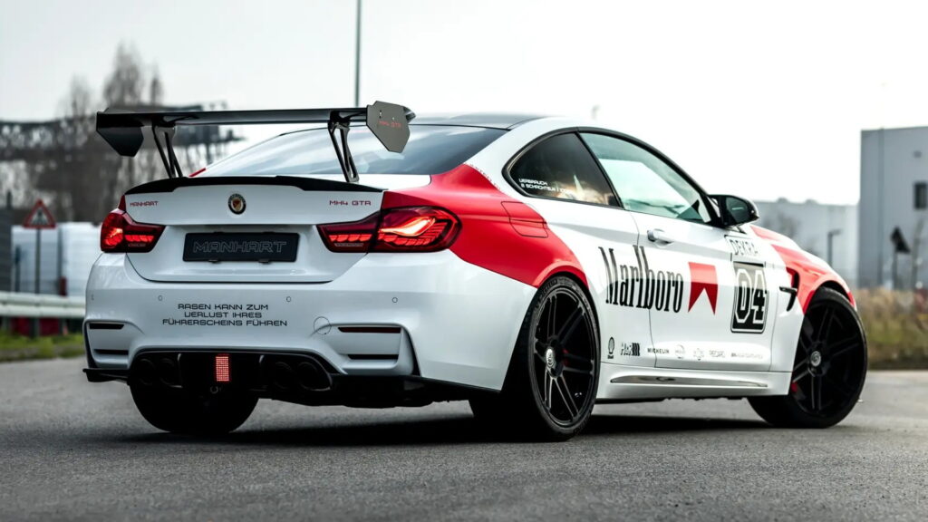  Manhart&rsquo;s BMW M4 DTM Champion Edition Gets Marlboro Livery And Boost To 698 HP