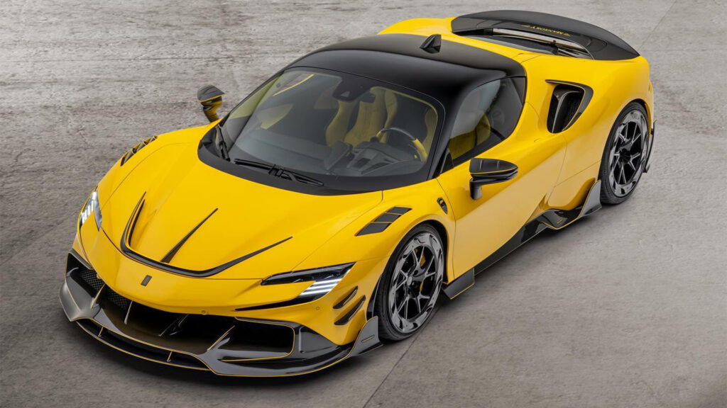 Mansory’s “Softkit” For the Ferrari SF90 Stradale Is Still Quite In-Your-Face