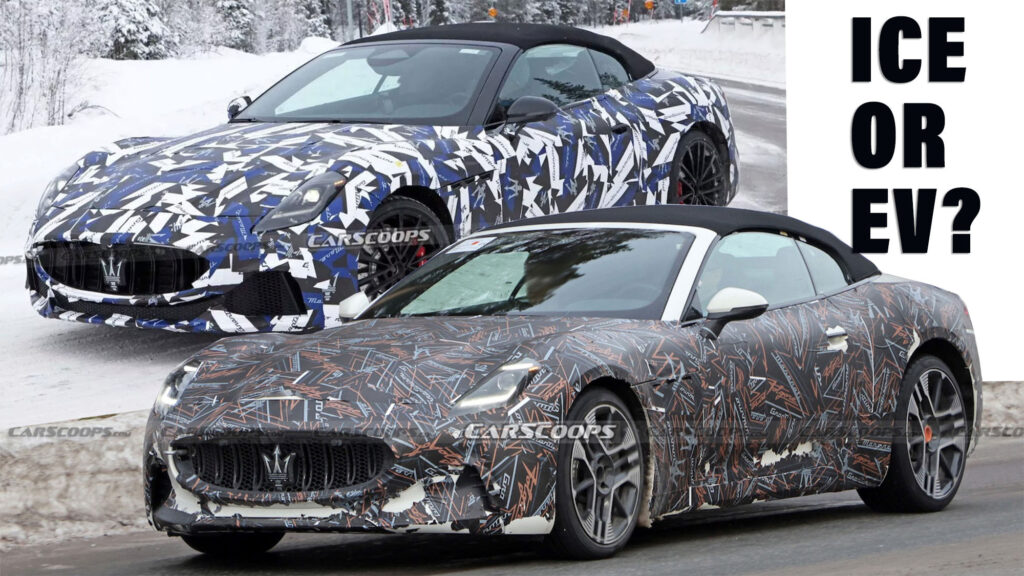  Would You Pick The Maserati GranCabrio Folgore EV Over Its Twin-Turbo Brother?