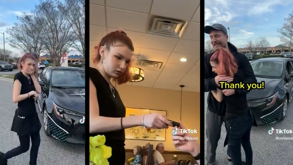  YouTuber Mr. Beast In Hot Water For Tipping Waitress A Branded Car