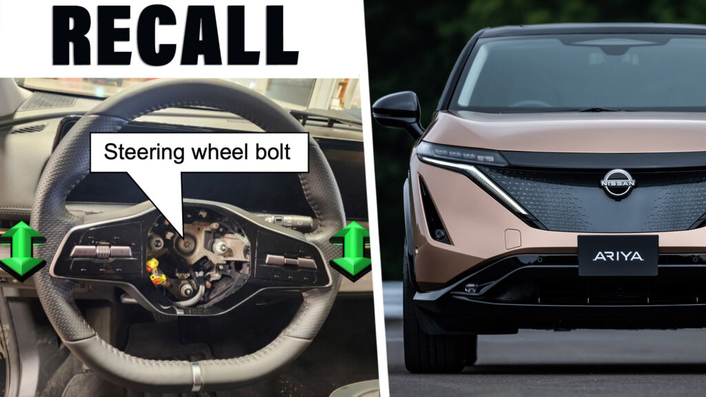 Nissan Forgot To Bolt Down Some Ariya Steering Wheels