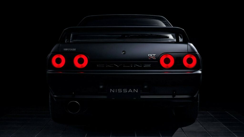  Nissan Teases Special R32 GT-R With An EV Powertrain