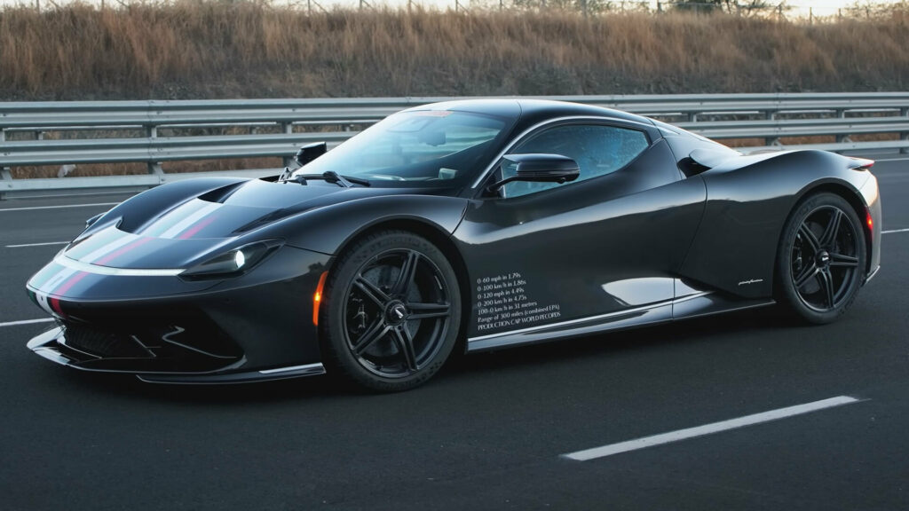  Watch The Pininfarina Battista Hit 186 MPH In 10 Seconds And Top Out At 222 MPH