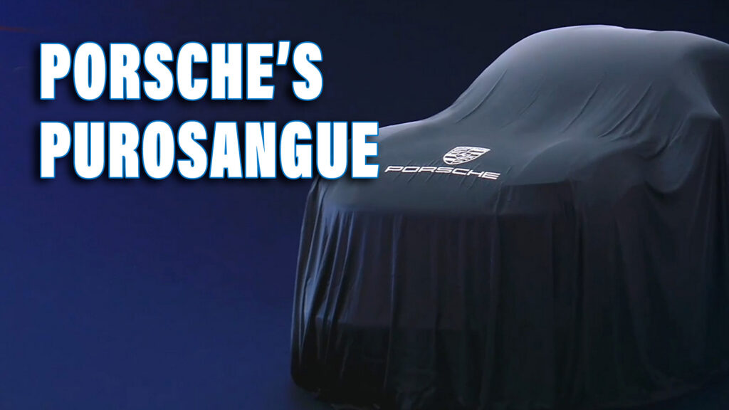 Porsche Teases K1 Super-SUV During Annual Press Conference