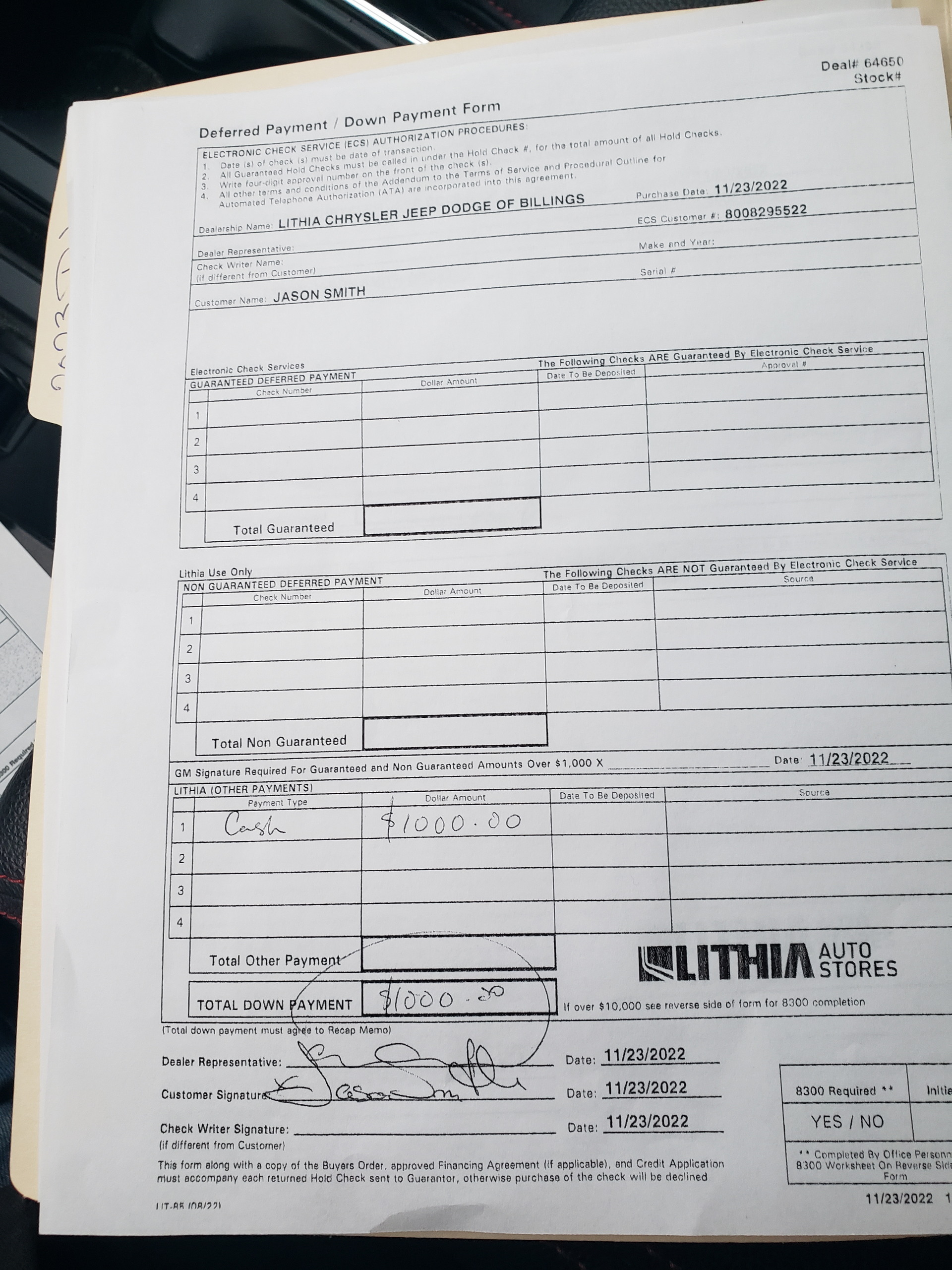 Reciepts 3