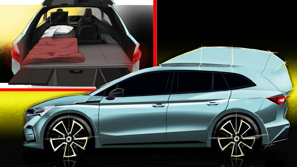  Skoda Apprentices Are Turning The Enyaq iV Into A Home For Digital Nomads