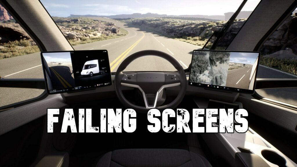  Report Claims Tesla Semi Breakdowns Linked To Glitch That That May Turn Off Screen