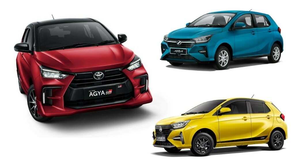    The new Toyota Agya debuts in Indonesia as a facelifted Daihatsu with GR Sport trim