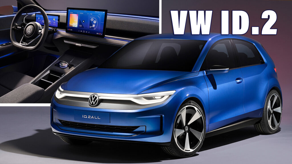  VW ID.2all Concept: A $27K EV That Beats Tesla To The Punch