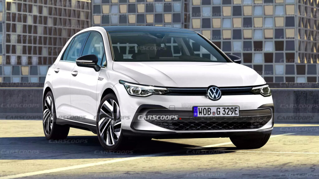 New Volkswagen Golf GTI 2024 Futuro - Digital Agglomerate