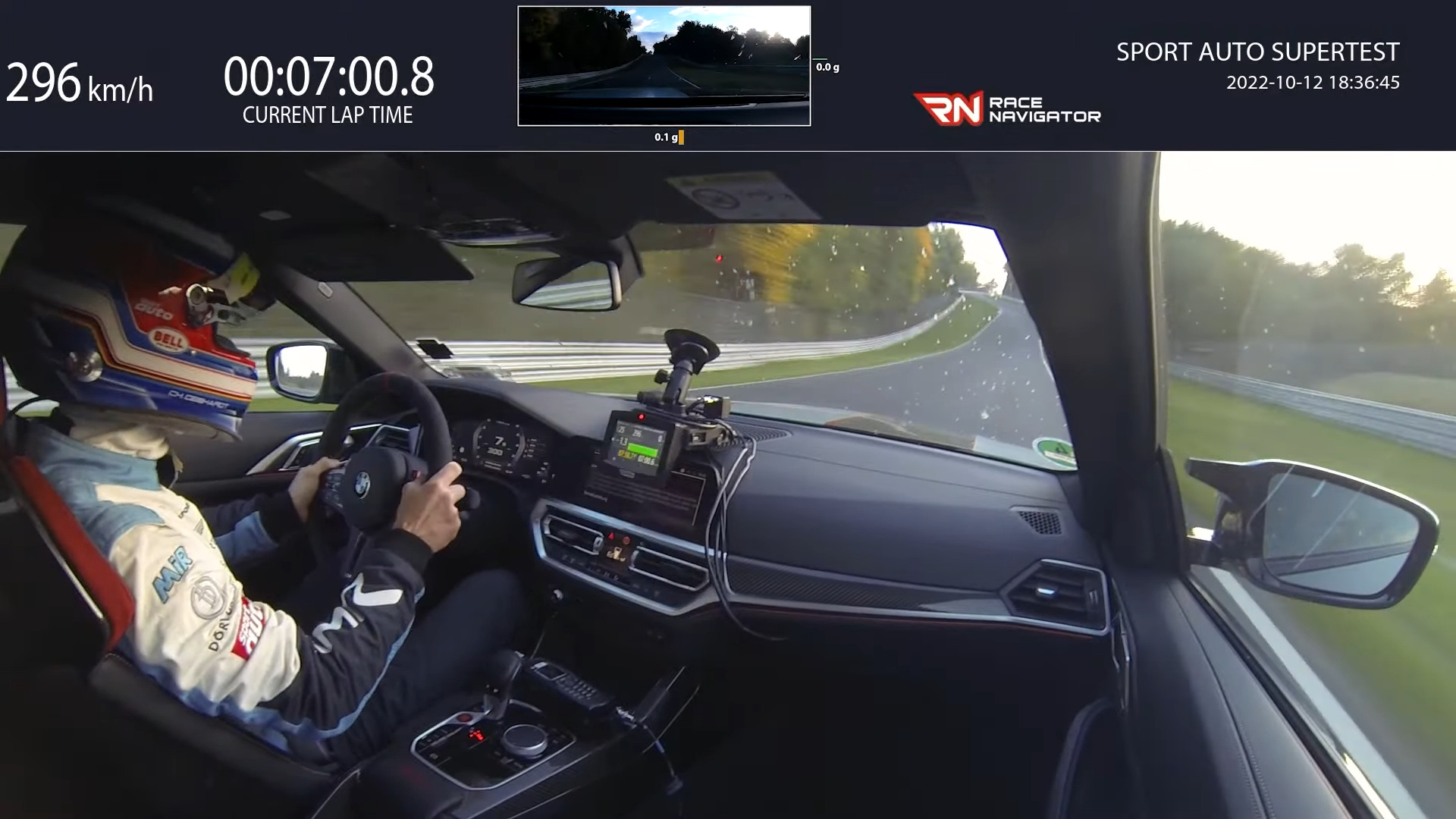 Watch the new BMW M4 CSL Lap The Nurburgring in 7:17.08