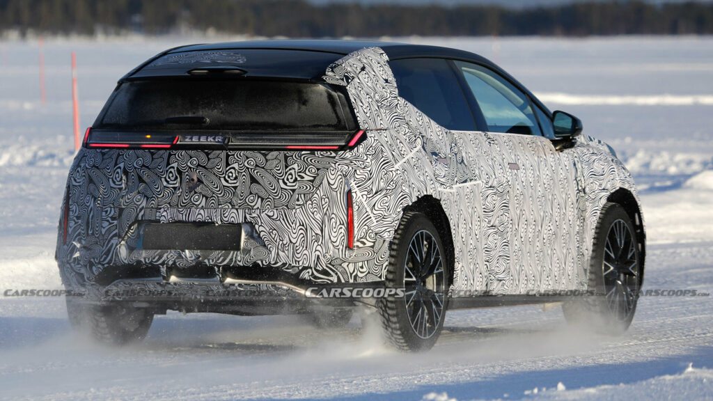  Check Out The Dramatic 2023 Zeekr X Testing In Europe