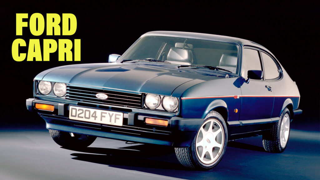 Ford’s Next VW-Based EV May Be Named After Classic Capri, But Won’t Look Anything Like It