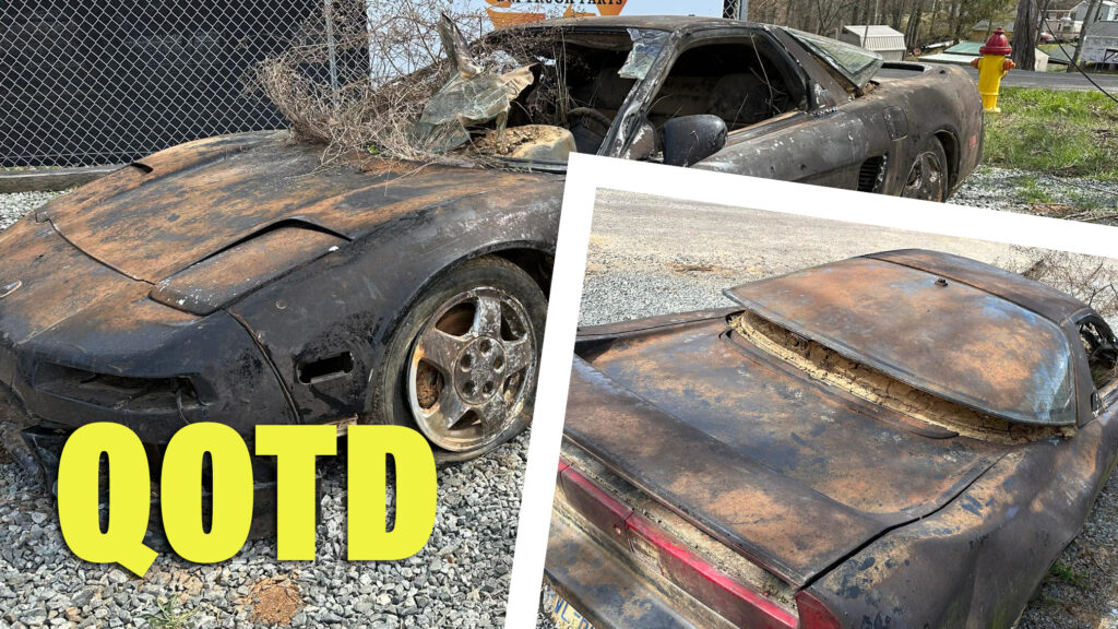 What Would You Do With The Acura NSX That Was Submerged Under Water For Two Decades?