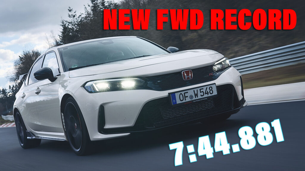  The 2023 Honda Civic Type R-S Is The Fastest FWD Car On The Nurburgring (Updated)
