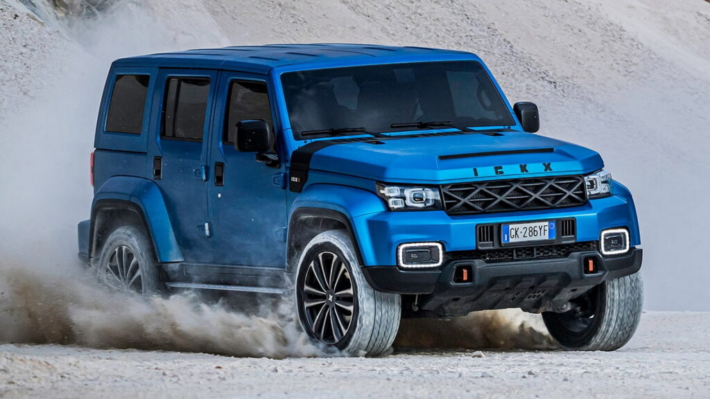  Ickx K2 Is A $60K Italian-Chinese Lovechild Of A Jeep Wrangler And A Range Rover