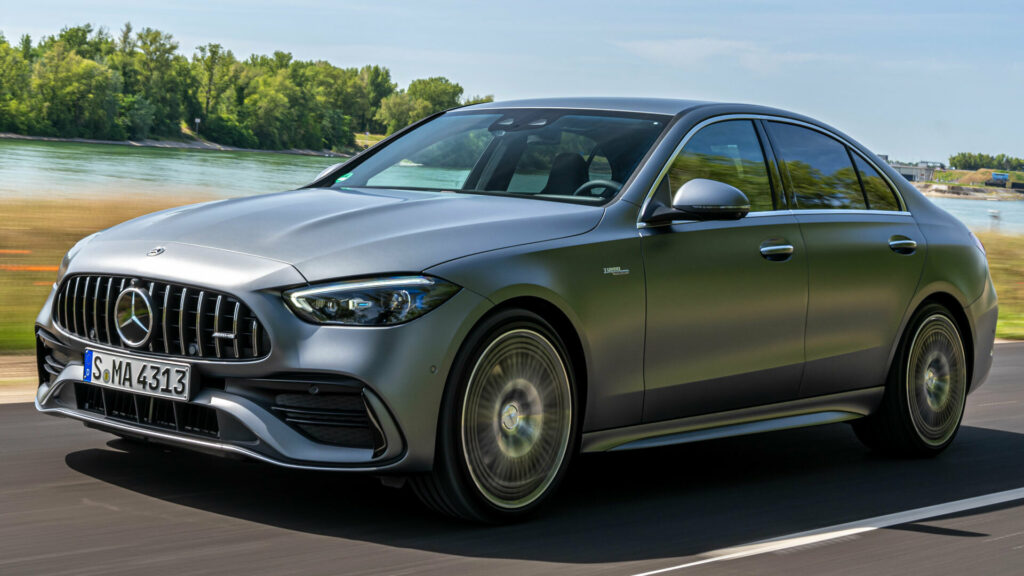  2023 Mercedes-AMG C43 Gives You 402 HP For A Hair Under $60k