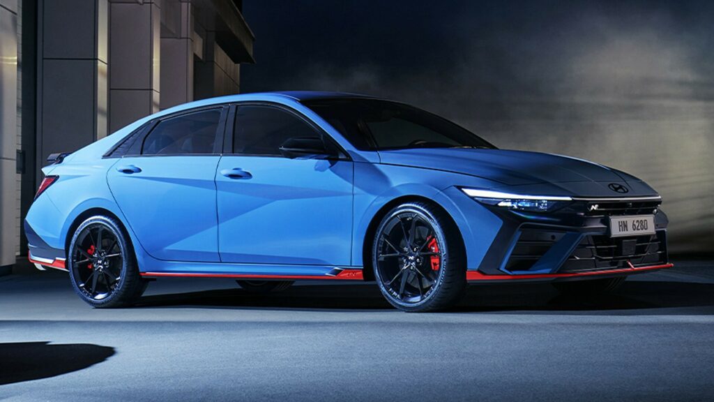 2024 Hyundai Elantra N Reveals Its New Face, Wheels, And Aggressive