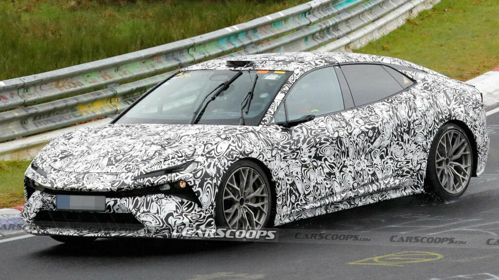  2024 Lotus Type 133 Envya Spied, Set To Pack 905 Electric Ponies