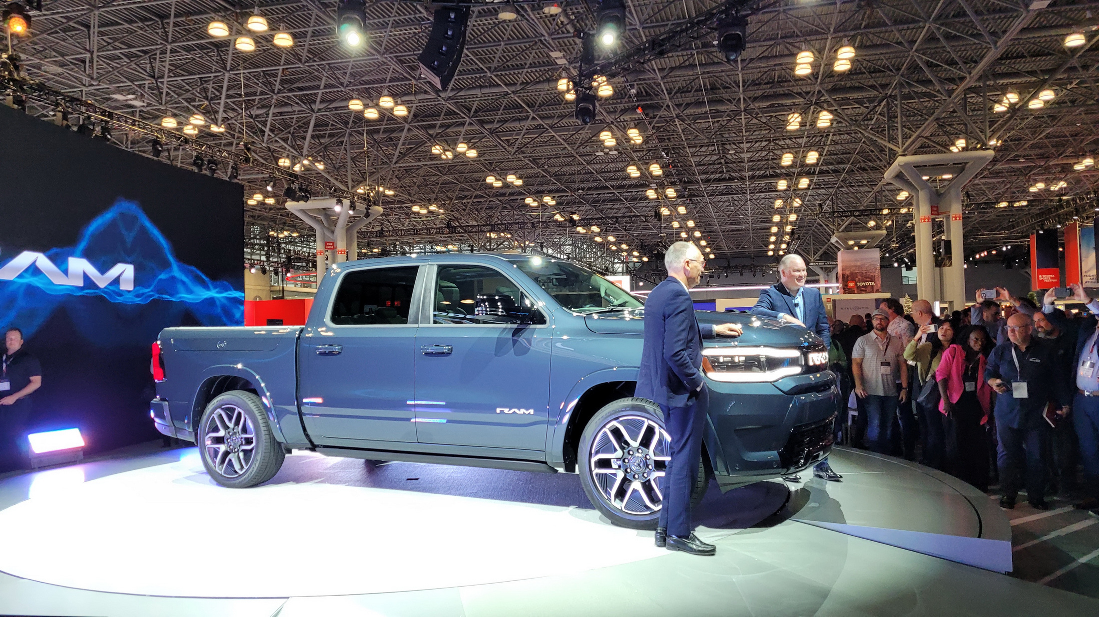 2025 Ram 1500 REV showcasing robust yet sleek design