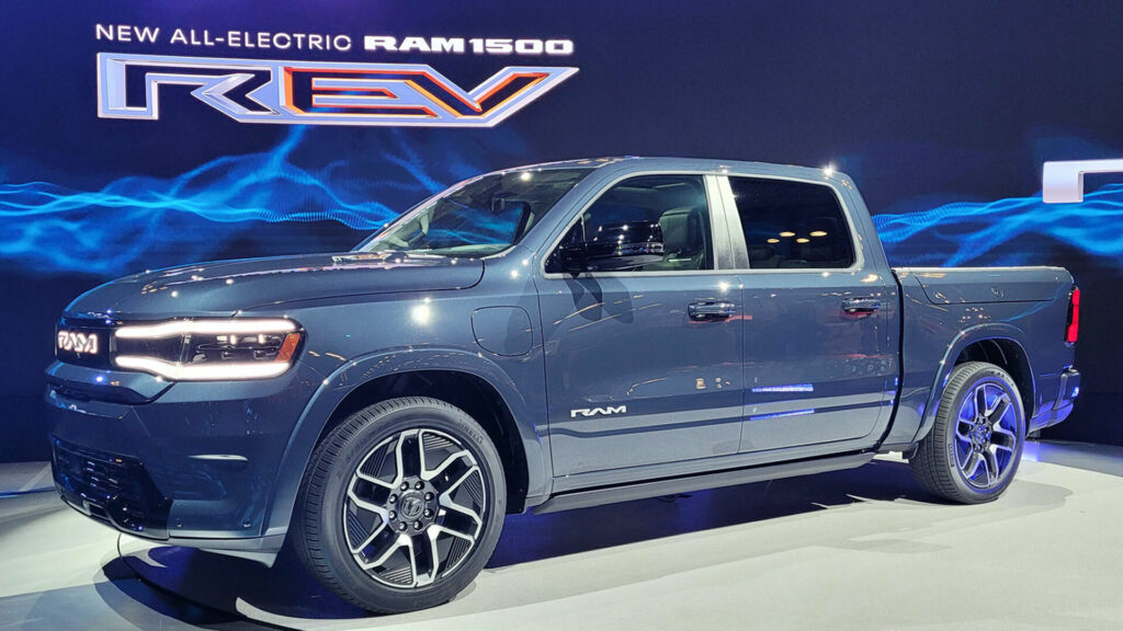  First Look: The 2025 Ram 1500 REV Is A Classy, Conservative, 500 Mile Electric Juggernaut