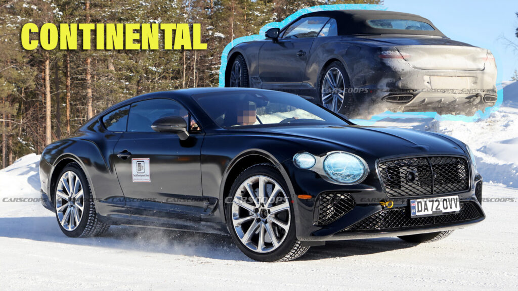 Facelifted 2025 Bentley Continental And GTC Cabrio Think It’s Better