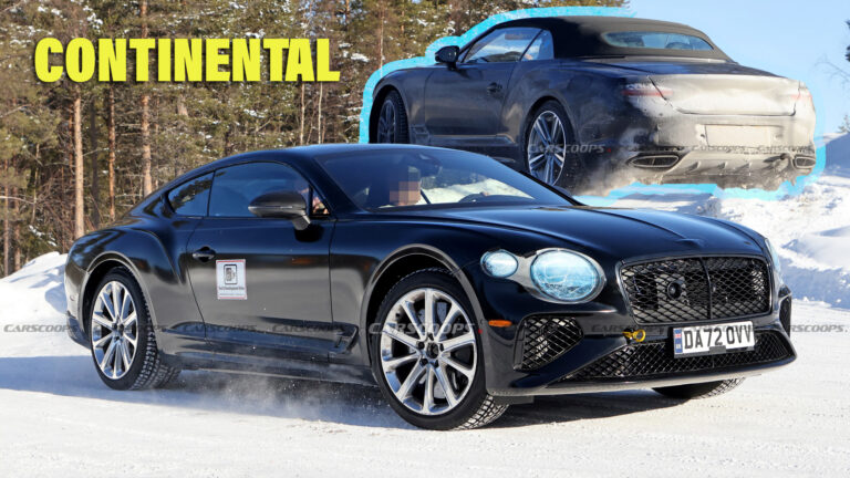 Facelifted 2025 Bentley Continental And GTC Cabrio Think It’s Better To