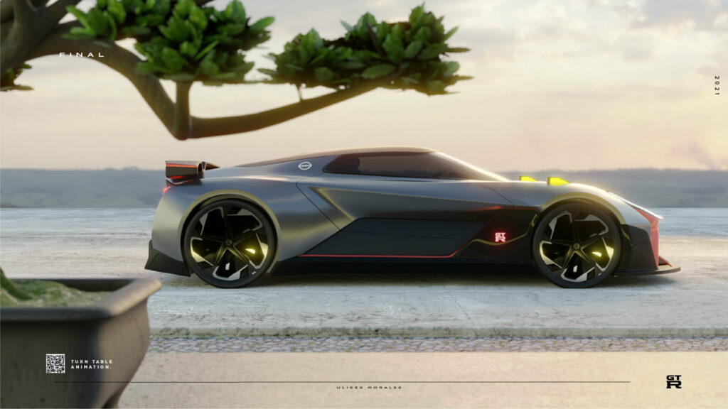 Designer Envisions Futuristic Nissan GT-R R36 Inspired By Jet
