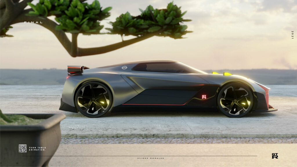 Designer Envisions Futuristic Nissan GT-R R36 Inspired By Jet Fighters