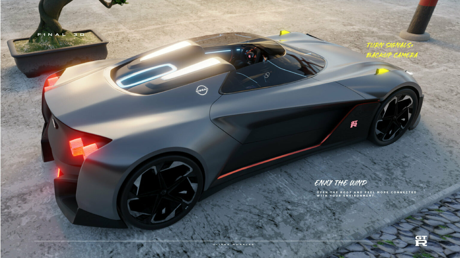 Designer Envisions Futuristic Nissan GT-R R36 Inspired By Jet Fighters ...