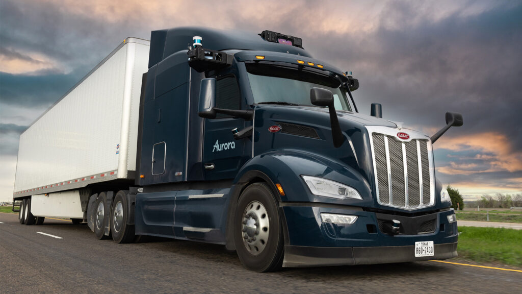 Aurora To Start Autonomous Hauling In Texas Next Year