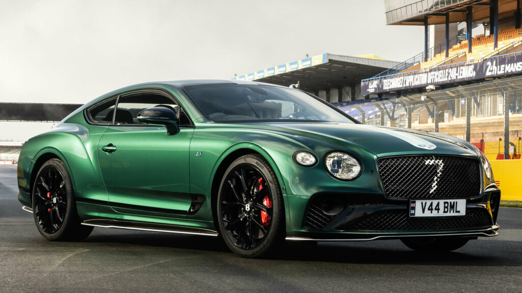  Bentley’s Continental Le Mans Collection Comes With Part Of A Real Race Car