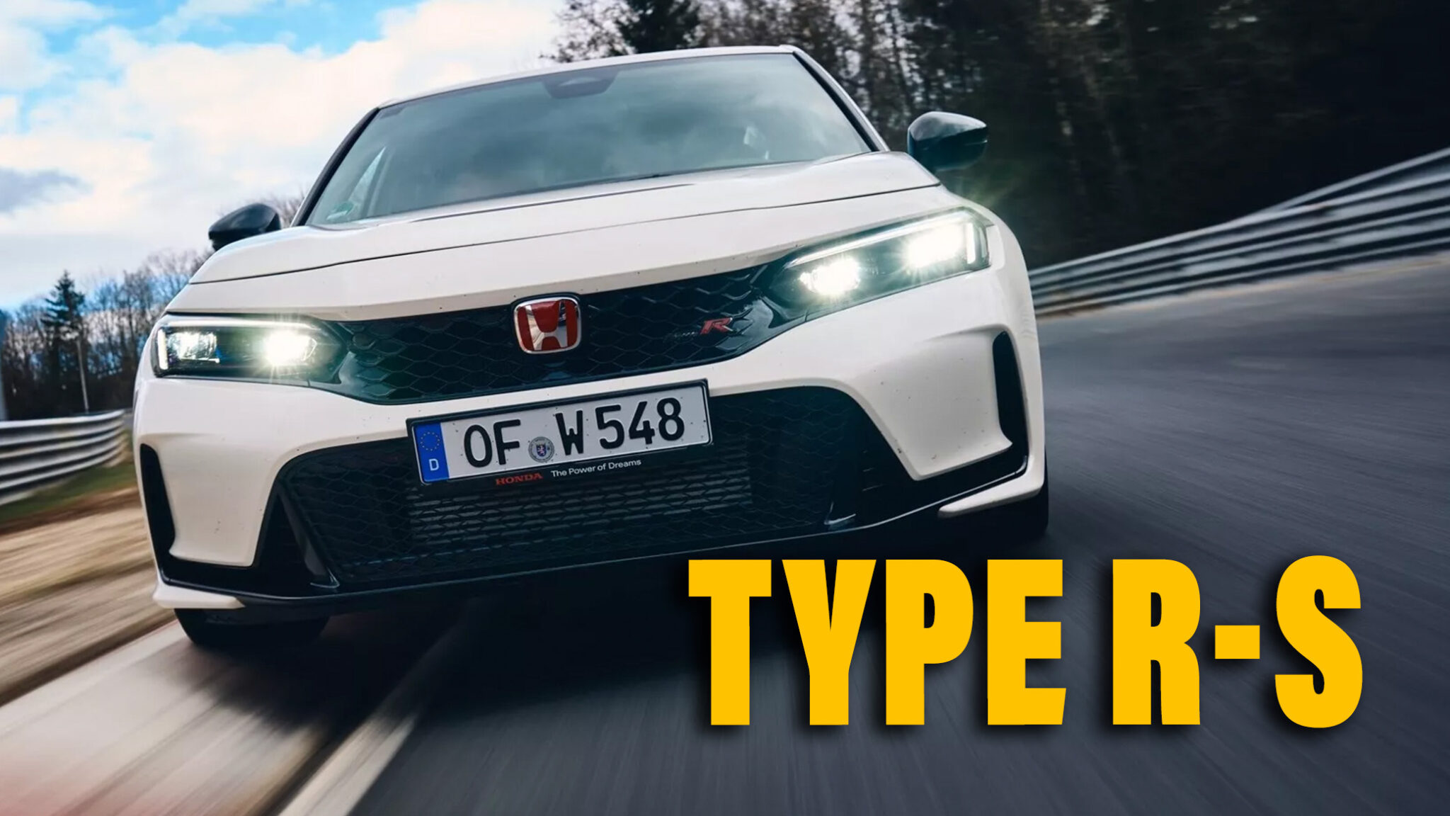Honda Used New Lightweight Civic Type RS To Set Nurburgring Record