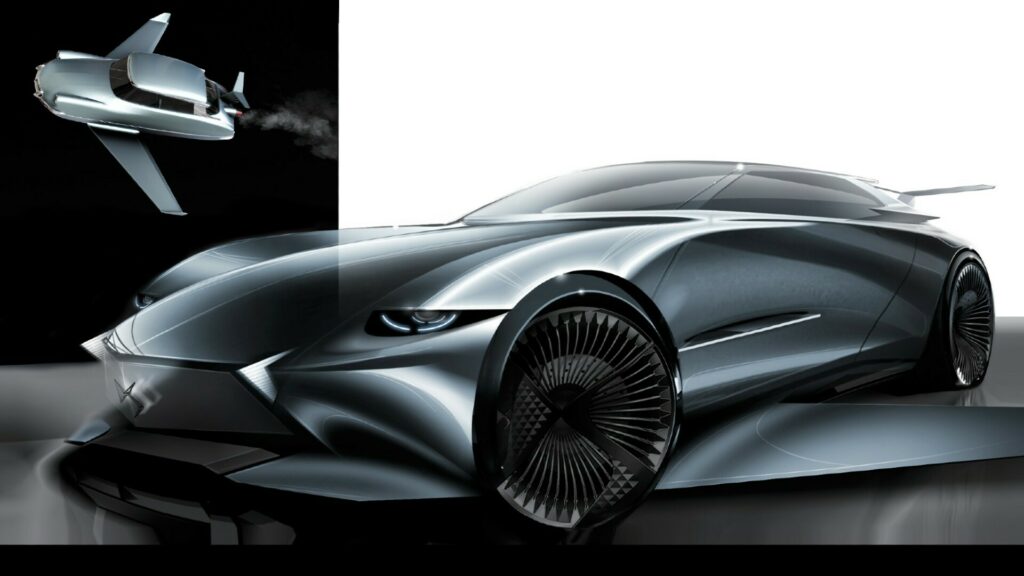  DS Teases Us With A Modern Reincarnation Of The Flying Citroen DS