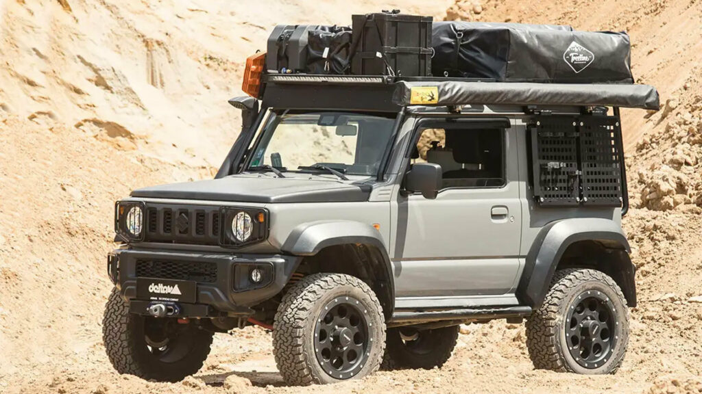 Delta4 x4 Has Given The Suzuki Jimny A Pair Of Portal Axles | Carscoops
