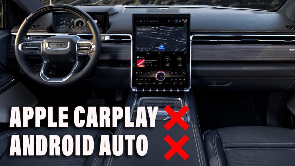 GM Convinced It Can Break Your Apple CarPlay And Android Auto Habit
