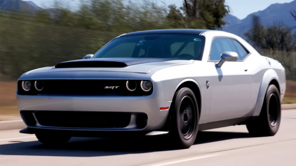  Jay Leno Feels Dodge Challenger SRT Demon 170 Is At Home On The Street, Not Just The Drag Strip