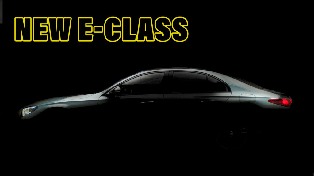  Mercedes Teases New E-Class And Electrified Engines Ahead Of April 25 Launch