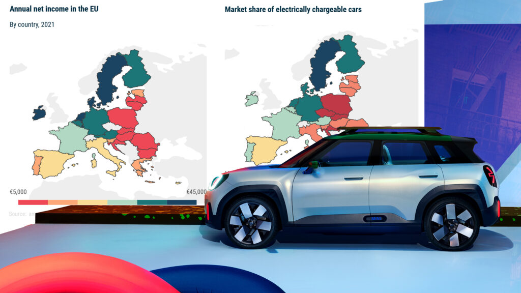 The Electric Divide Wealthy Nations In Europe Dominate EV Adoption Carscoops