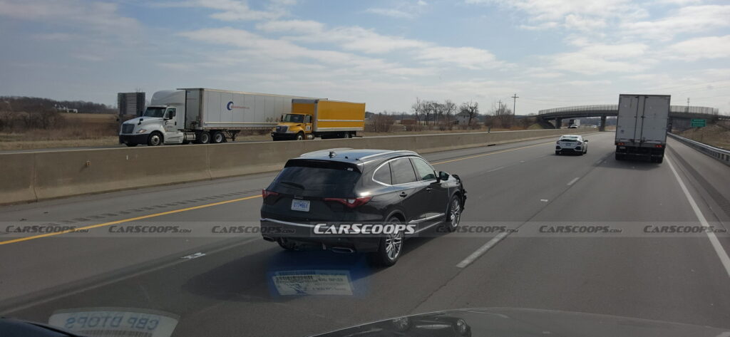U Spy Acura MDX Facelift Testing Out In The Wild | Carscoops