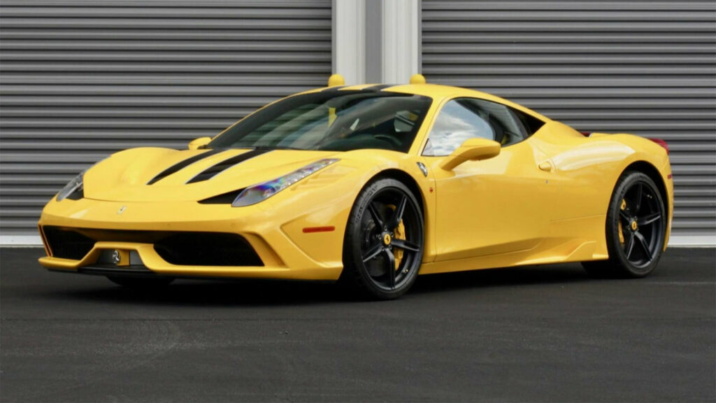  Rare Ferrari 458 Speciale Is A Natural Aspirated Symphony With Only 1,000 Miles