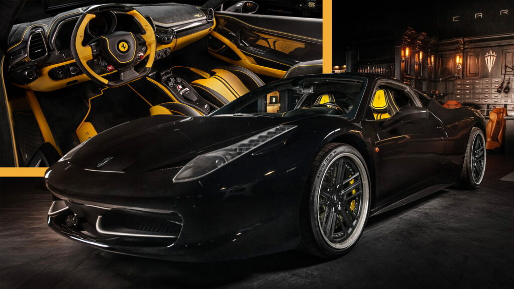  Carlex Breathes New Life Into Used Ferrari 458 With $42,000 Interior Upgrade