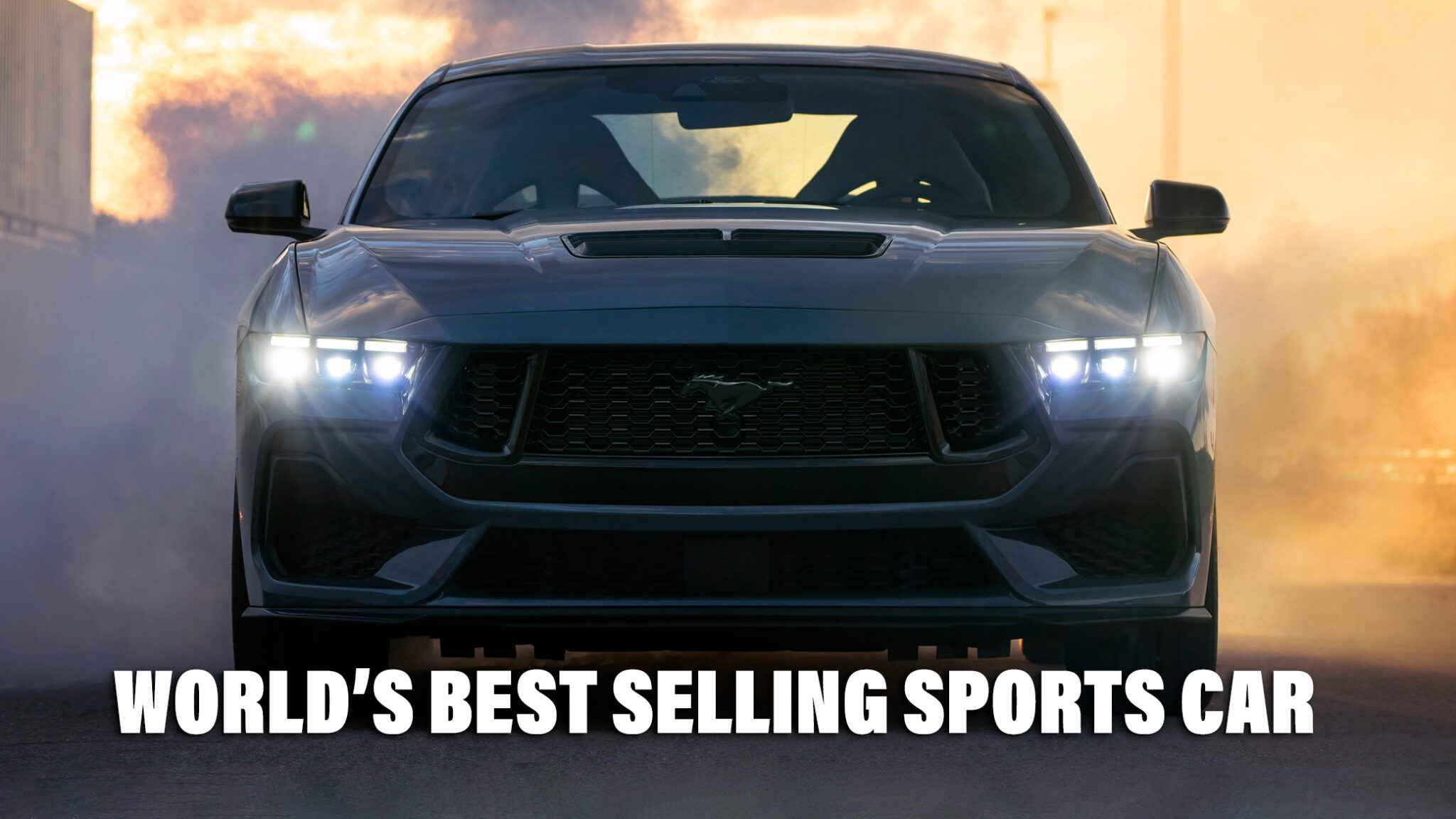 Ford Mustang Gallops Ahead As World’s BestSelling Sports Car Over The