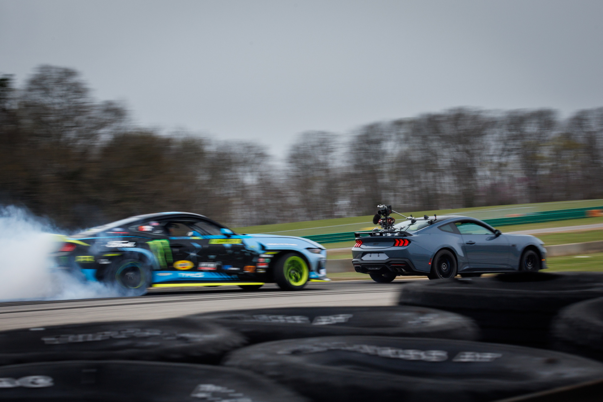 Ford Unveils 1,300 HP Mustang RTR Spec 5FD Drift Monster, Highlights