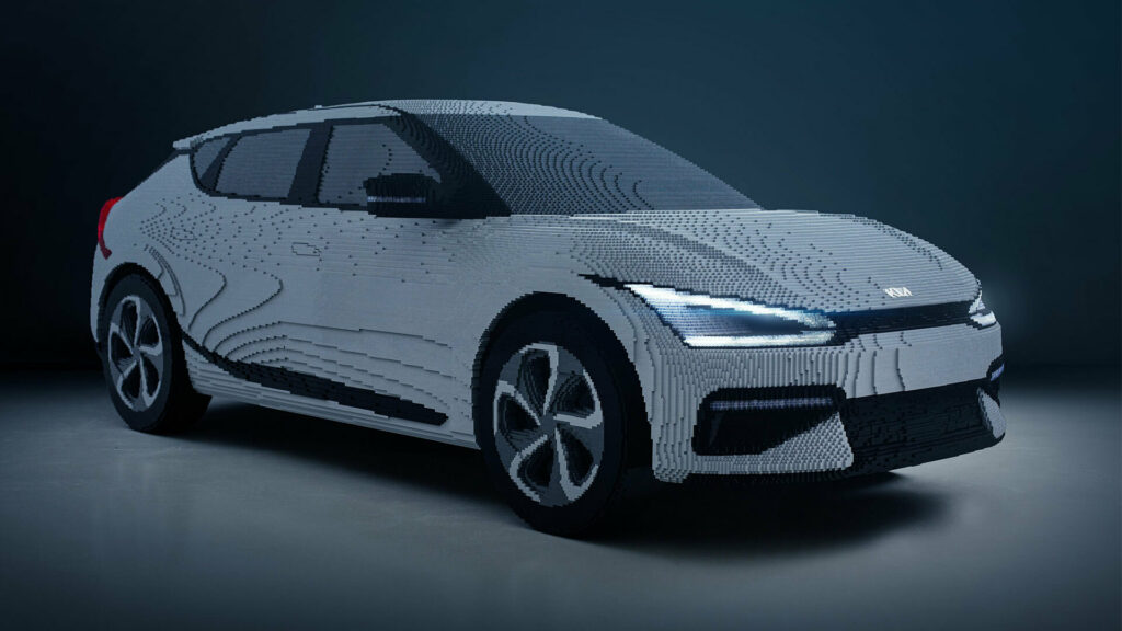 Kia Is Bringing A Full-Size LEGO Model Of The EV6 To Milan Design Week